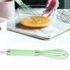 Household Mini Manual Egg Beater Stirring Mixer Blender Kitchen Cooking Utensils Green