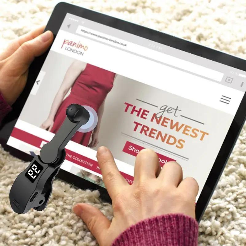 Auto Screen Clicker Mini Simulierter Finger Telefon Klicker Klicker Clip-on Video Live Liker Spielbildschirm Touch-Gerät für Telefon-App