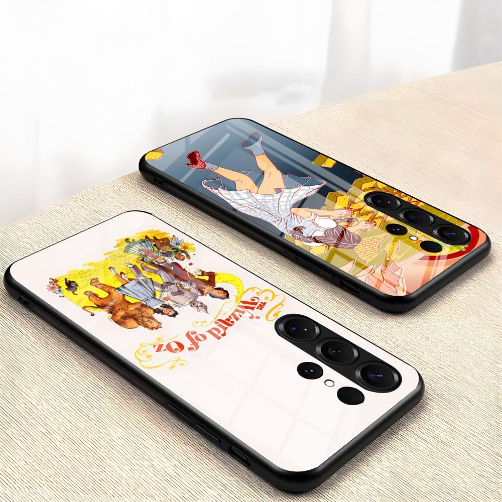 The W-Wizard Of O-OZ Movie Phone Case For Samsung S26 S25 S24 FE S23 S22 S21 Plus S20 Ultra Note20Ultra Black Glass Cover