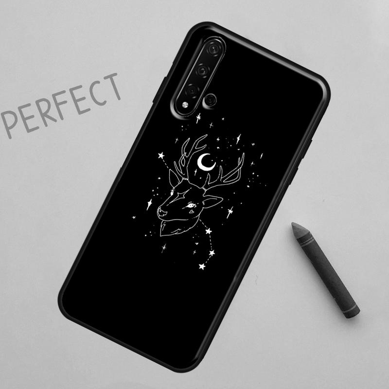 Witchcraft Occult Pentagram For Huawei Nova Y91 Y70 Y72 Y73 Y60 Y90 Y61 8i 7i 11i 12i 12s 9 10 SE P20 P30 P40 Lite Case