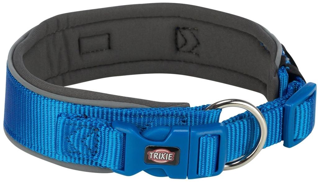 Prem Collar L: 46–55cm/50mm Cobalt Blue/Graphite