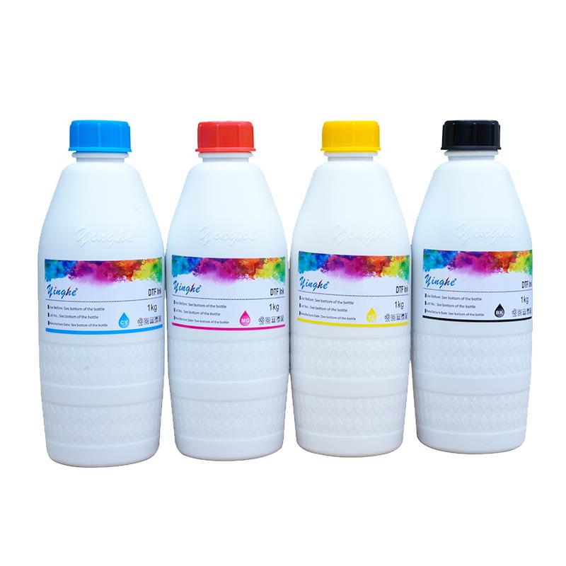 High Whiteness DTF Heat Transfer White Ink for Textile Printers - Solvent-Based and Photo Printer Compatible