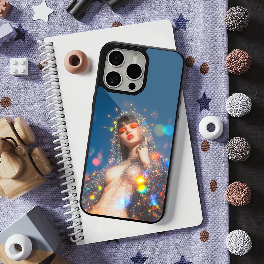 Vintage Art Diamond Phone Case For iPhone 16,15,14,13,12,11,Pro,Max,Plus,Mini,Magsafe,Magnetic Wireless Charging Case