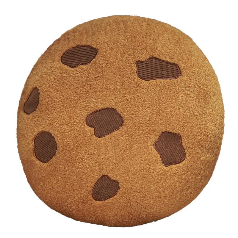 Peluche Biscotto al Cioccolato Cuscino per Divano Bambola Comfort