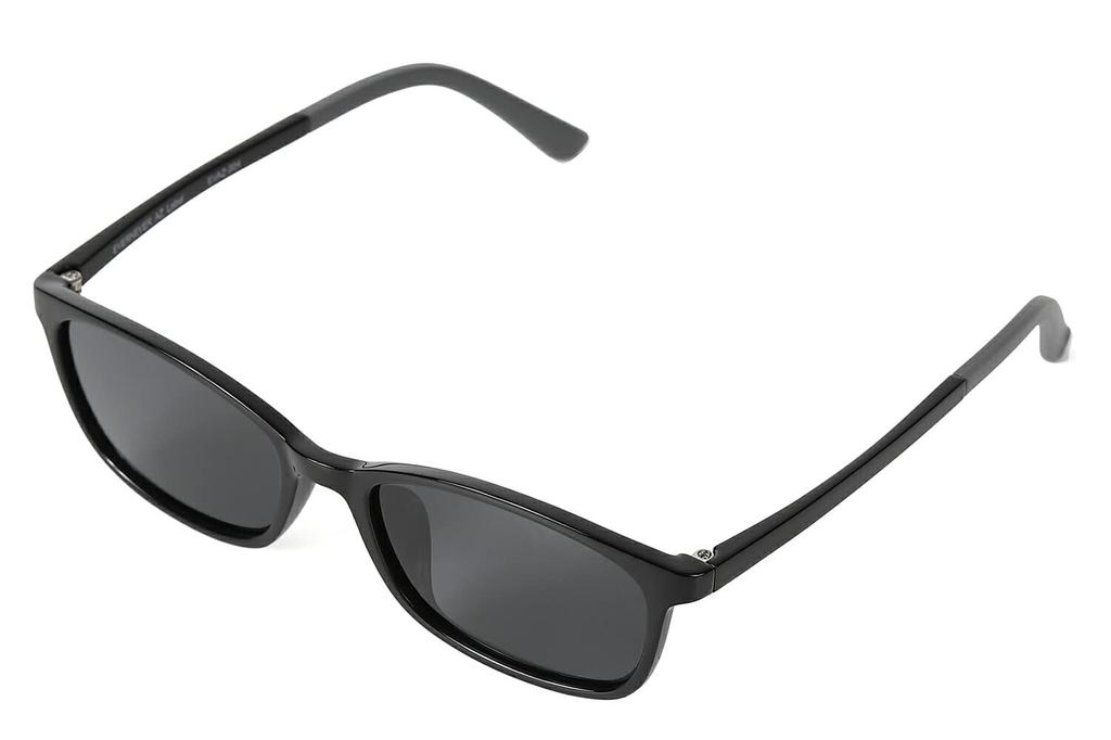 EVERNEVER AZ Label Large Wide Driving Day Night Square UV Black To Slightly Large Men's Sunglasses, Sizes, Fit, Polarized, Sunglasses, Stylish, &