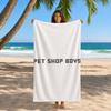 Band Pet Shop Boys Towel Beach Towel Quick Dry Sand Free Bath Towel for Summer Pool Travel Vacation