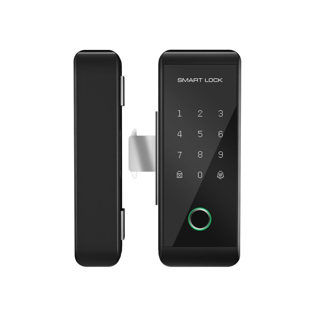 Smart Lock WIFI Fingerprint Push Pull Keyless Entry Door Locks for Glass Metal Wood Door TY APP Remote Control Multi