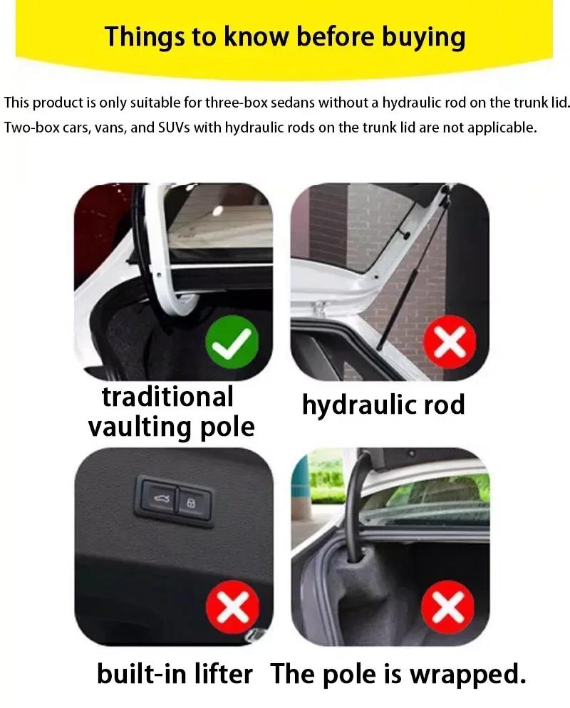 Car Trunk Lid Spring Metal Spring Lifting Device Trunk Spring For Cars Trunk Spring Tool Lifter Automatically Open Tool Amagi