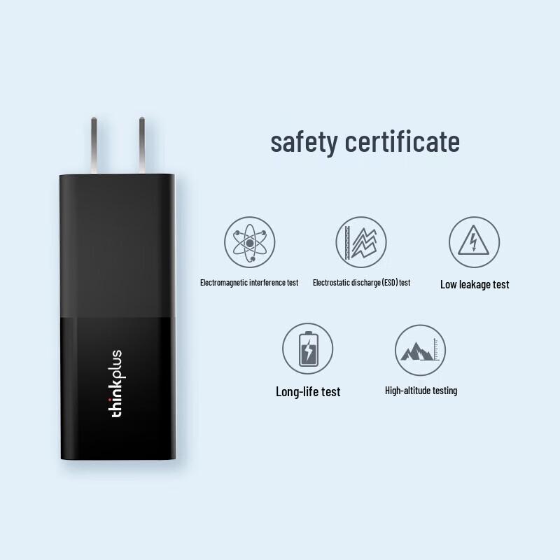 ThinkPlus 65W GaN Type-C Lipstick Fast Charger