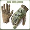 Tactical Gloves Men's Outdoor Mountaineering Climbing Fitness Sports Cycling Gloves Microfiber Protection Non-slip Full Finger Touch Screen