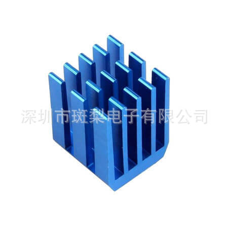 Μπλε Σετ Αλουμινίου/Χαλκού Ψύκτρας για Raspberry Pi 3B/4B