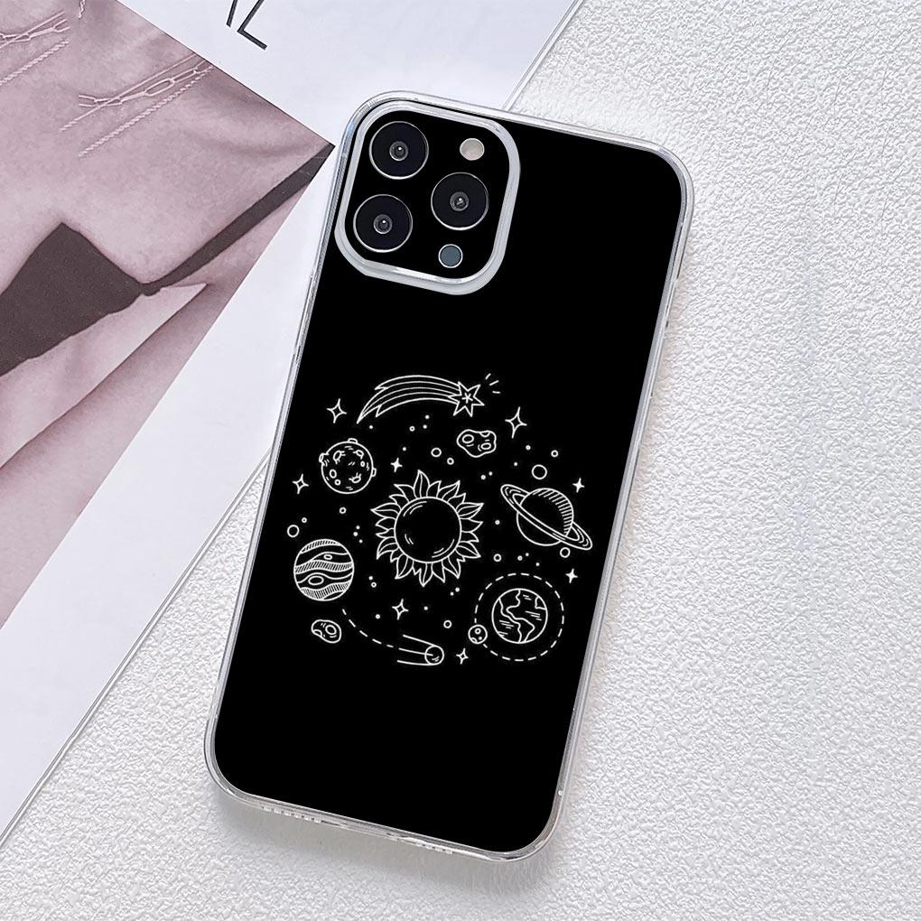 Moon Astronaut Stars Sky Universe Galaxy for Motorola Moto Edge 40 Pro 30 neo 20 Fusion Ultra G200 E22 E40 E30 E22I Phone Case