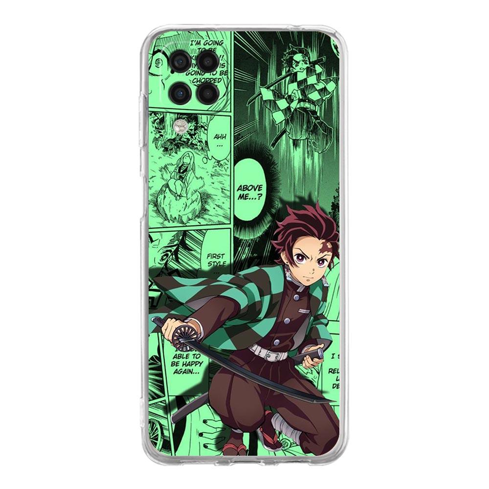 Husă Telefon Demon Slayer Kimetsu no Yaiba Pentru Samsung A51 A71 A21S A12 A11 A31 A41 A01 A03S A13 A33 A73 A53 A52 A32 5G A23