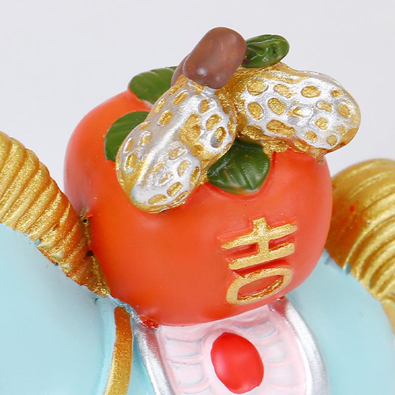 1Pc Gift Ornament Festival Gift Mascot Souvenir Gift Horse Ornament Creativity Resin Ornament Home Decor