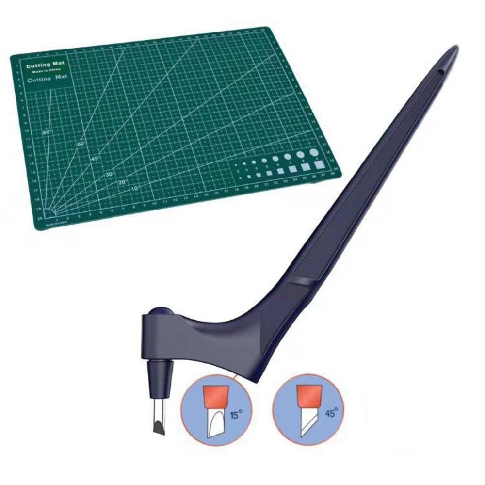 

Handmade Craft Cutting Tools DIY with 360-degree Rotating Blade Crafting Slice Carving Crafting Slic Craft Cutting Pen