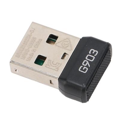Mouse Receiver Adapter USB Receiver High Sensitivity Replacement for G903 LIGHTSPEED Wireless Mouse Portable Low Latency Stable Transmission High