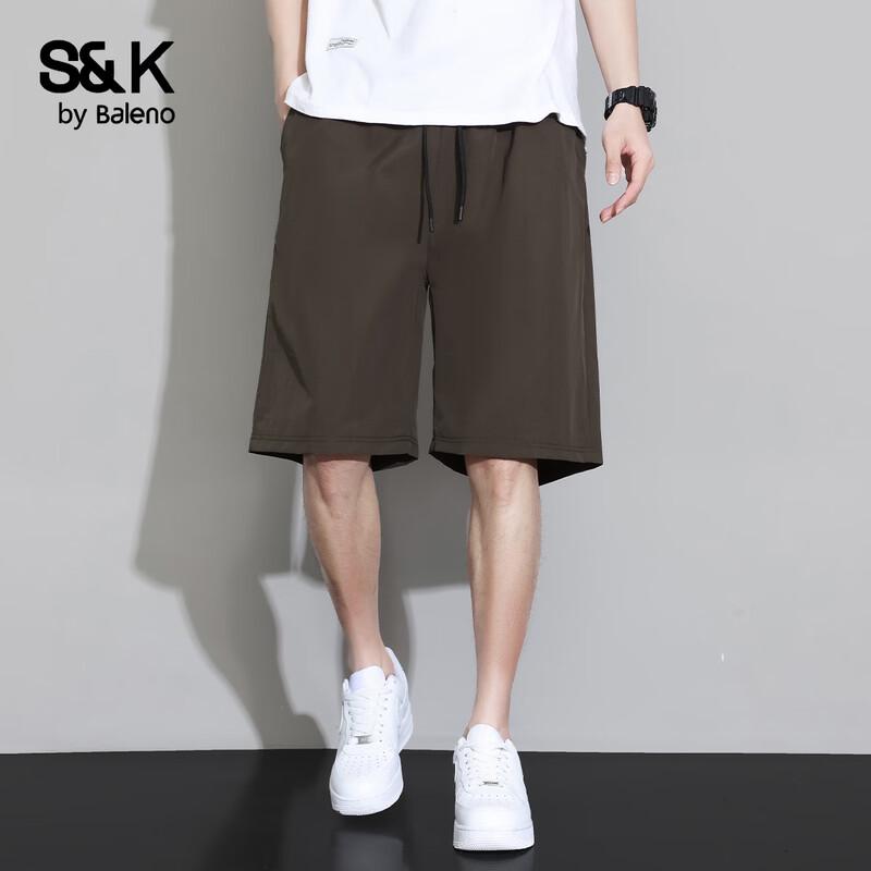 Baleno Herren S&K Schnelltrocknende Atmungsaktive Freizeitshorts