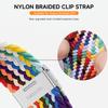 Nylon Braid Strap for Xiaomi Band 8 9 Metal Buckle Smart Band Replacement Bracelect Belt for Mi Band 8 Xiaomi Band 8 Wrist Strap