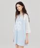 KITTY POTTERY 26 Block Oversized Short Sleeve T-Shirt Sky Blue