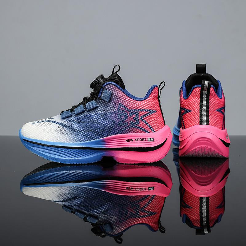Children's sports shoes summer 2025 new middle-aged and older boys running net shoes breathable mesh basketball shoes boys shoes