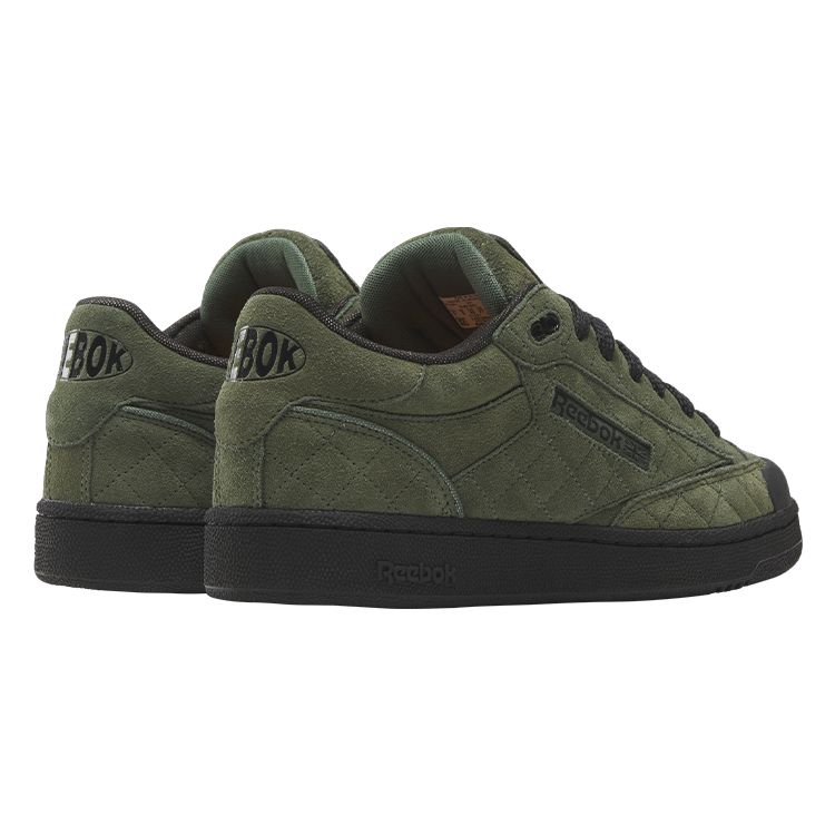 Reebok Club C Bulc Varsity Green Men Sneakers Core-Black Shocking-Orange 100070179