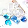 Island Mold Silicone Ornament Moulds Jewelry Pendant Making Crafts 51x46x10MM