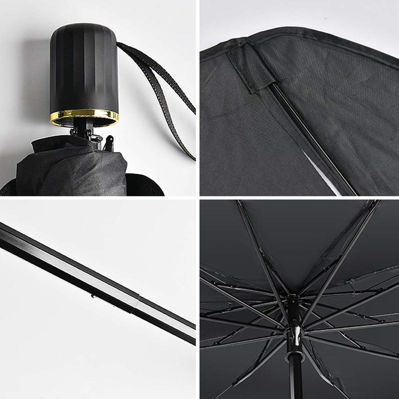 LEIBOO Car Sunshade Umbrella Car Sun Shade Protector Parasol Summer Sun Interior Windshield Protection Auto Shading Accessories