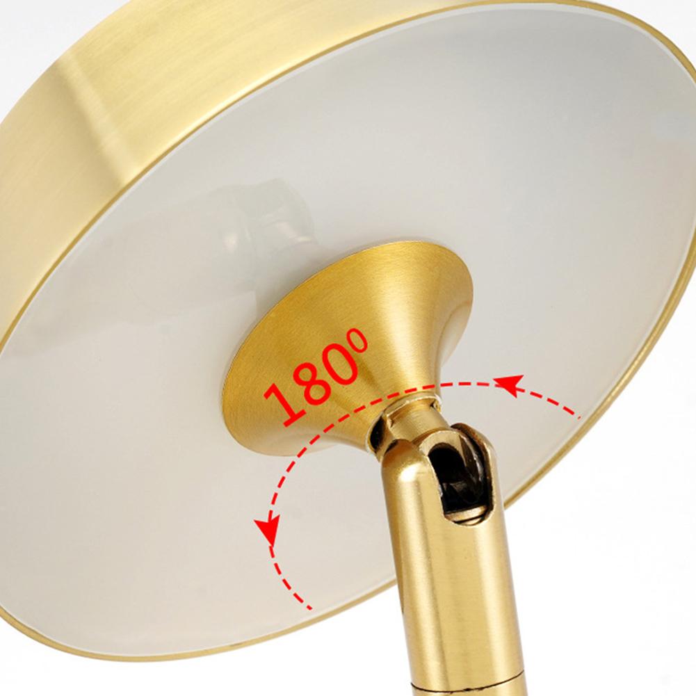 LED Cordless Table Lamp Rechargeable Touch Table Light Stepless Dimmable Portable Desk Lamp for Restaurant Bedroom Patio