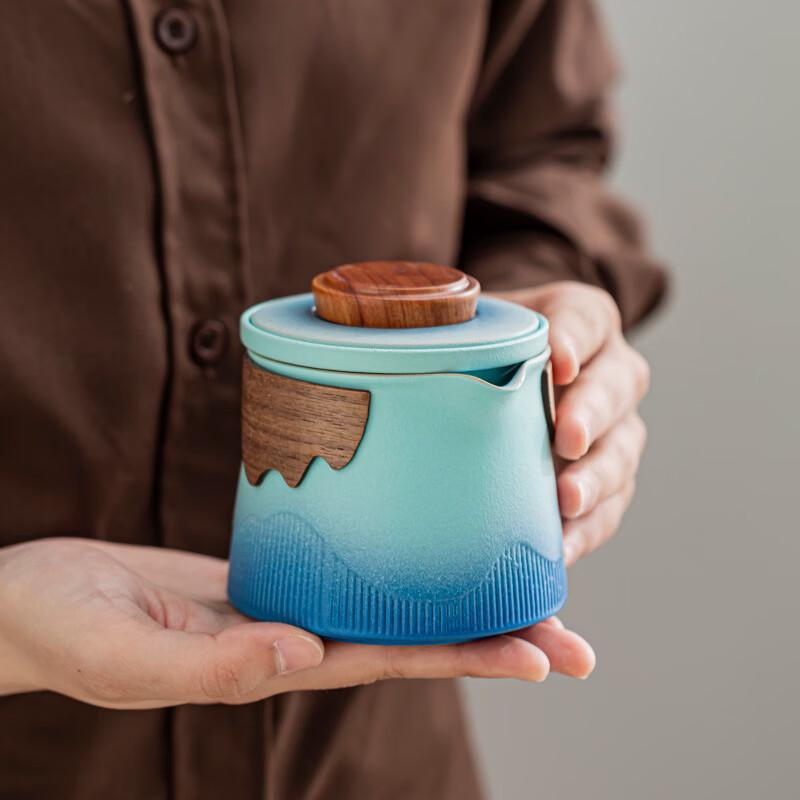 Zhui Home Gradient Portable Travel Tea Set