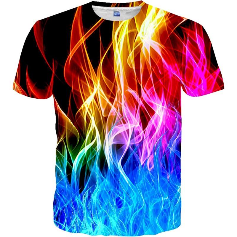 

Модні прибережні природні пейзажі графічних футболок Літній стиль 3D принт Чоловічі футболки Повсякденні Цікаві футболки з короткими рукавами Топи XL