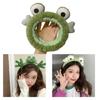 Cosplay Party Cute Green Frog Headband Woman Girls Makeup Washing Face Headwear
