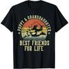 Poppy and Granddaughter Best Friends for Life Funny Poppy T-Shirt