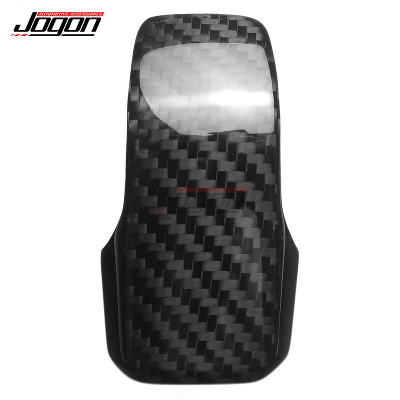 Real Carbon Fiber For Ford Bronco Car Interior Center Console Gear Shift Head Knob Panel Cover Trim Accessories
