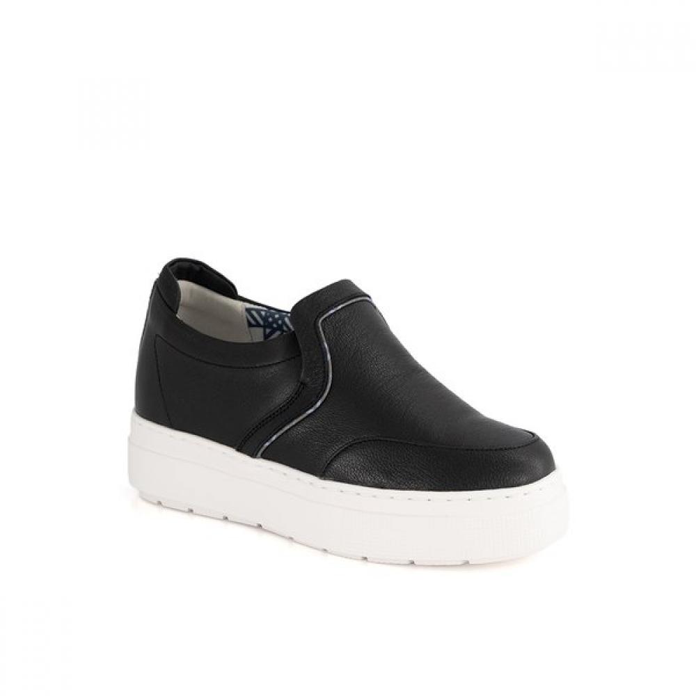 

Daks Women Shoes 7cm Height Increase Slip On Sneakers Dlf501ga10 Black 250/black (GA10)