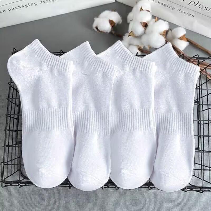 Spring-Summer Breathable Anti-Odor Cotton Ankle Socks for Men & Women