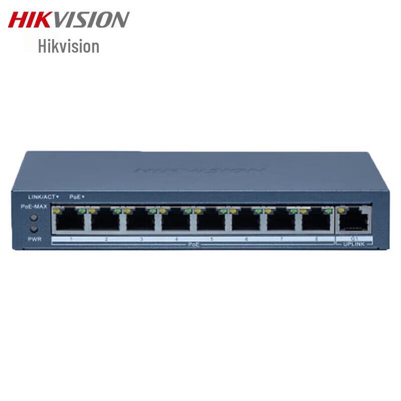 

Hikvision 9-Port 100Mbps PoE Managed Switch