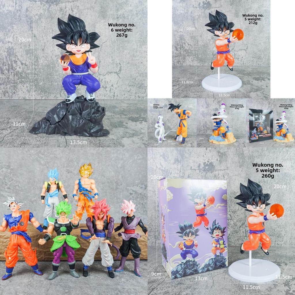 Dragon Ball Z Son Goku Pvc Action Figure With Assembly For Collectors And Fans