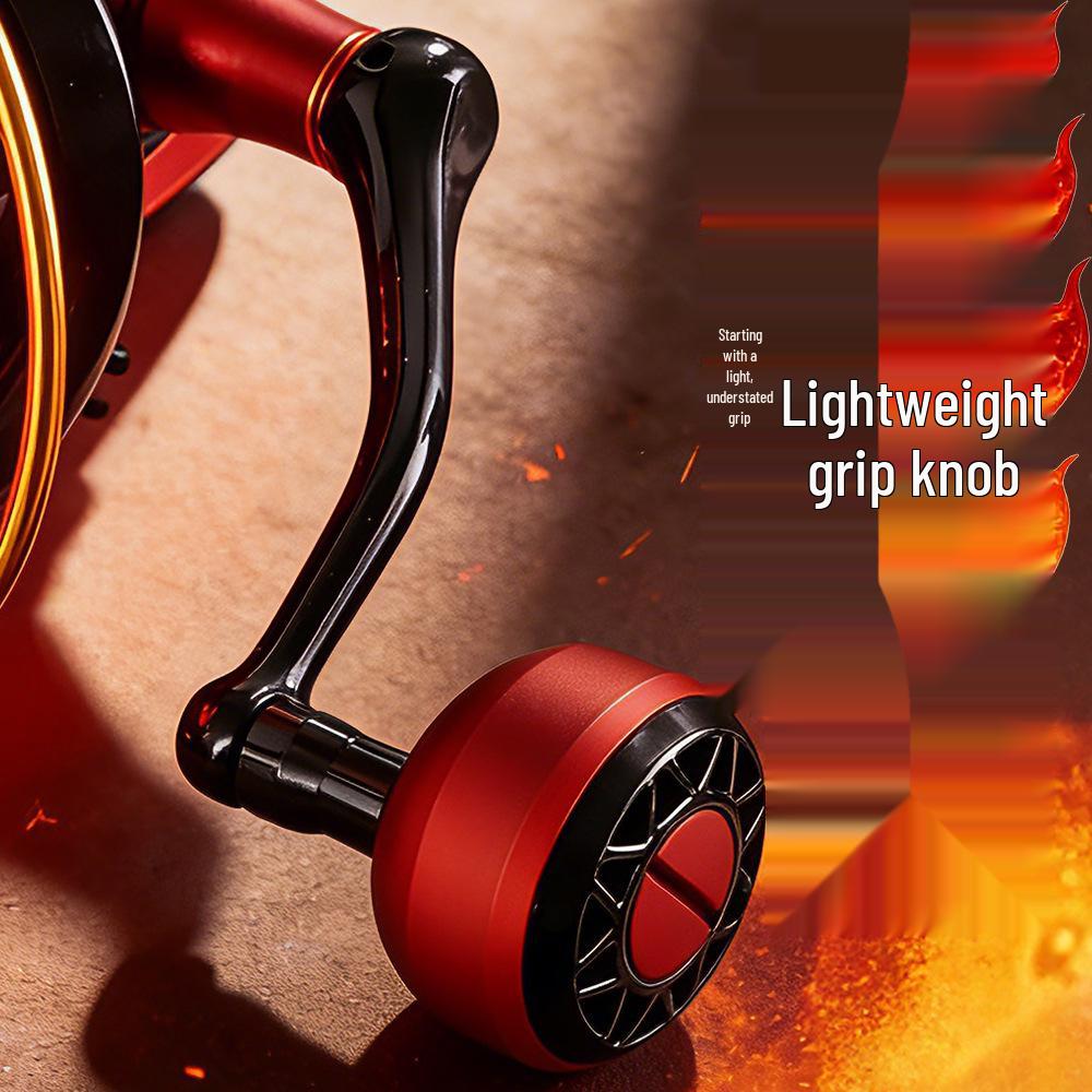 All-Metal Fire Lizard Deep Sea Saltwater Resistant Spinning Fishing Reel