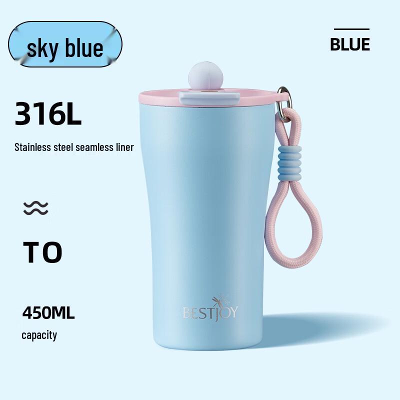 FUGURNG BESTJOY 316L Stainless Steel Insulated Coffee Mug