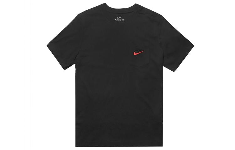 Мужская футболка Nike с втачным рукавом Черная CK2235-010 S
