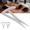 Stainless Steel Adjustable Wing Divider Leather Marking Gauge Handmade Leather Craft Tool for Sewing Scribing Edge Creaser