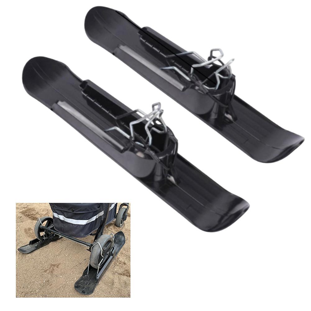 

Универсальные снеговые лыжные платформы Сани для гольф-каров Детских колясок Балансировочных велосипедов Самокатов