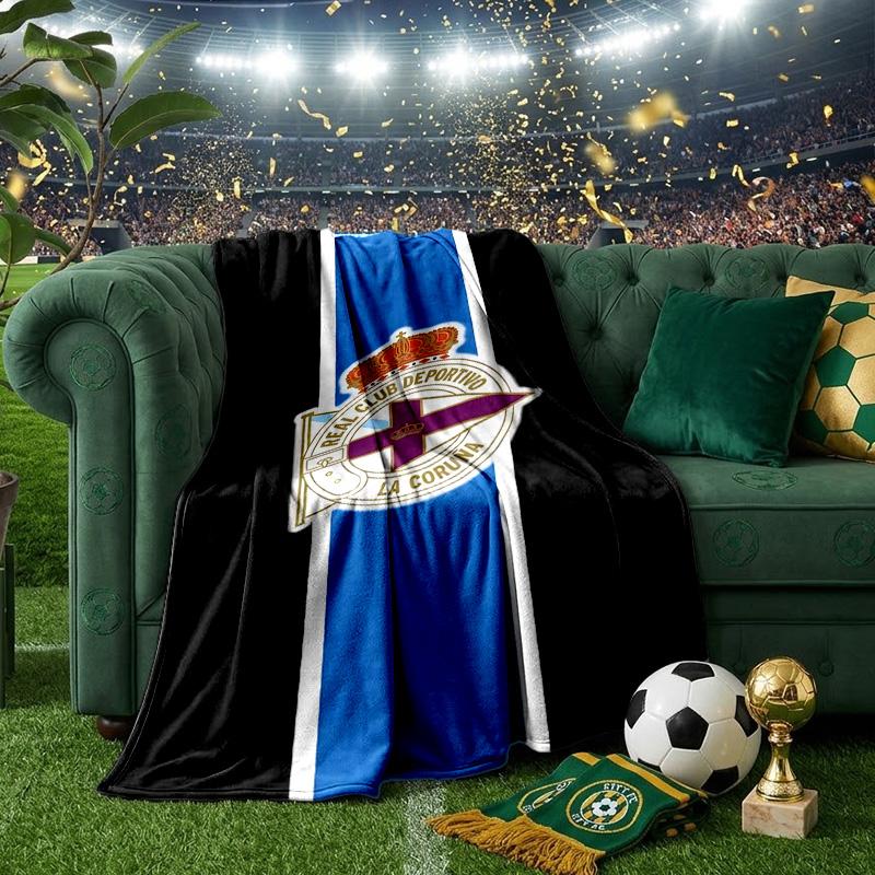 Deportivo Football Blanket Lightweight Ideal Bedding Blanket Perfect for Travel, Camping, Living Rooms, Offices, Sofas, Fan Christmas gift