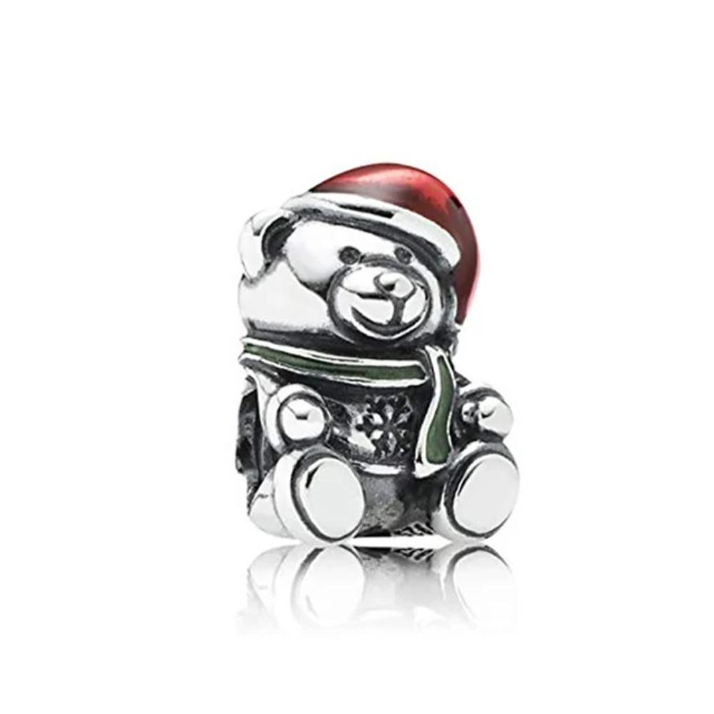 925 Silver Rabbit Panda Kangaroo Caterpillar Charm Beads for DIY Bracelet Women Jewelry Boutique