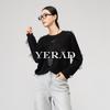 Women's Loose Hollow-Out Knit Sweater