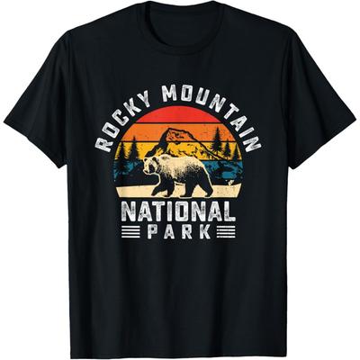 Rocky Mountains National Park Vintage Adventure T-Shirt