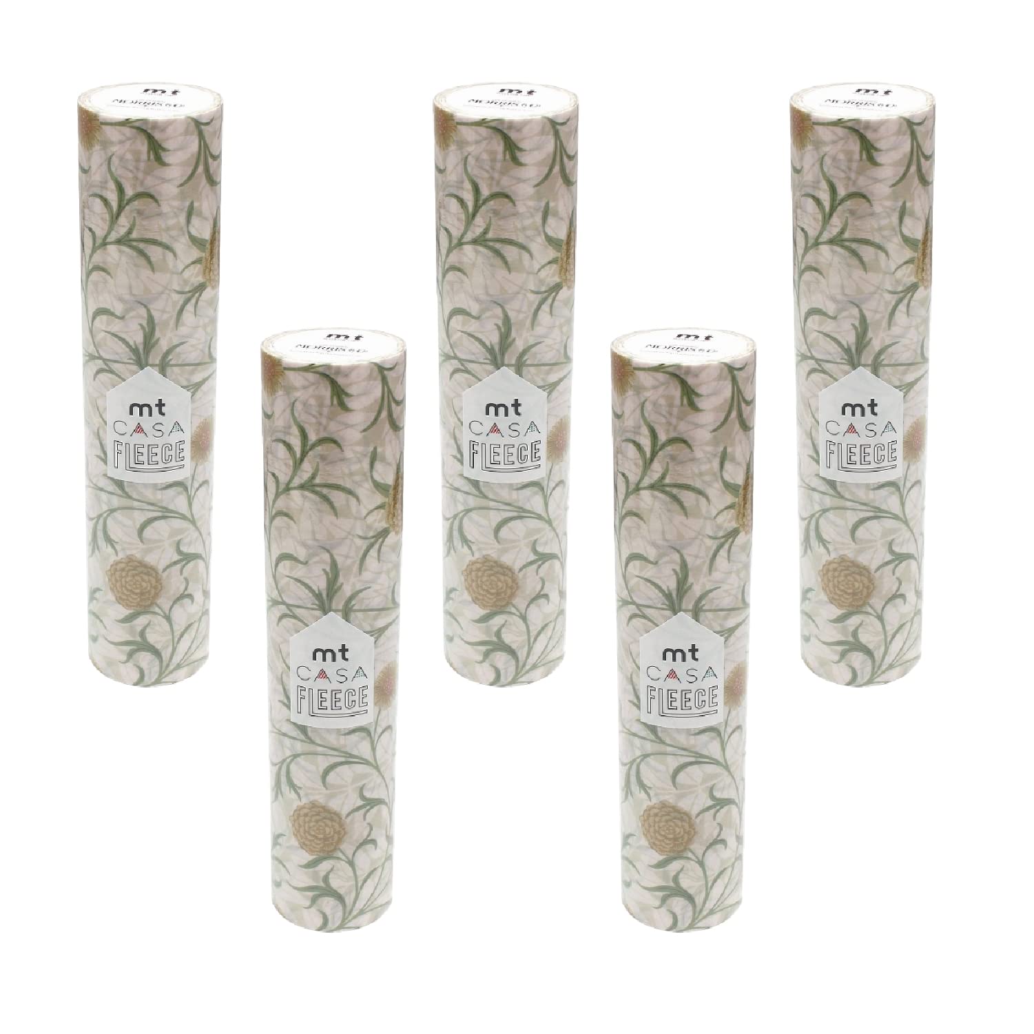 

mt casa флисовый набор и Цветок Ширина 230 мм x и маскировочная лента Обои Мебель DIY Стильный лист для переделки Наклейка на обои 5 рулонов (Прокрутка / 5м)