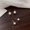 Earlobe Stud Pearl Earrings for Sleeping Without Removing The Pearl Earrings. High-end Style To Prevent Allergies. Ear Bone Stud for Women.
