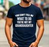 T-shirts Unisexes Coton T-shirt Unisexe Pour Unisexe Coupe Ajustée T-shirt Drôle Grand-père T-shirt Tu Ne Peux Pas Me Dire Quoi Faire Cadeau