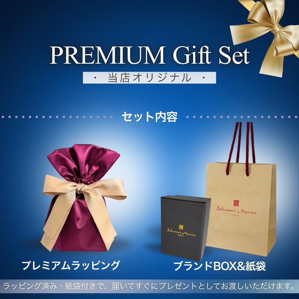 Salvatore Marra Gift Set Salvatore Marra Quartz Watch with Roman Numerals and Ceramic Strap 1 (Pre-wrapped) Women's (No. Black)